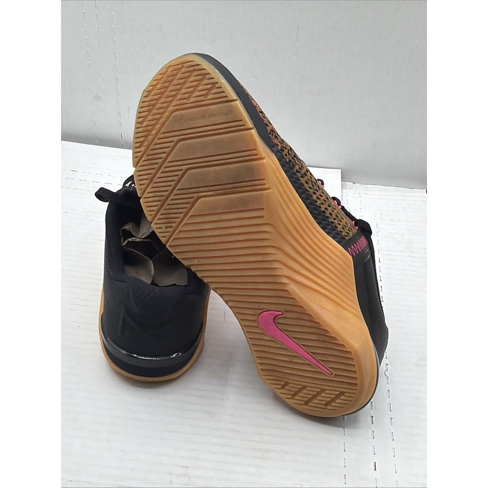 Nike Metcon 6 Women Size 7 AT3160-096 Leopard Cheetah Print Training Shoes - Picture 15 of 16